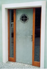 Umělecké kovářství - dveře a okenice 04